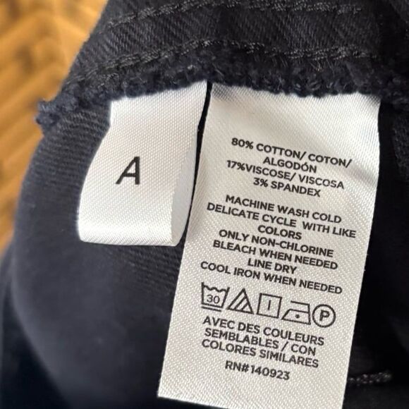 Loft Black The Palmer Shorts Size 6 - Picture 6 of 6